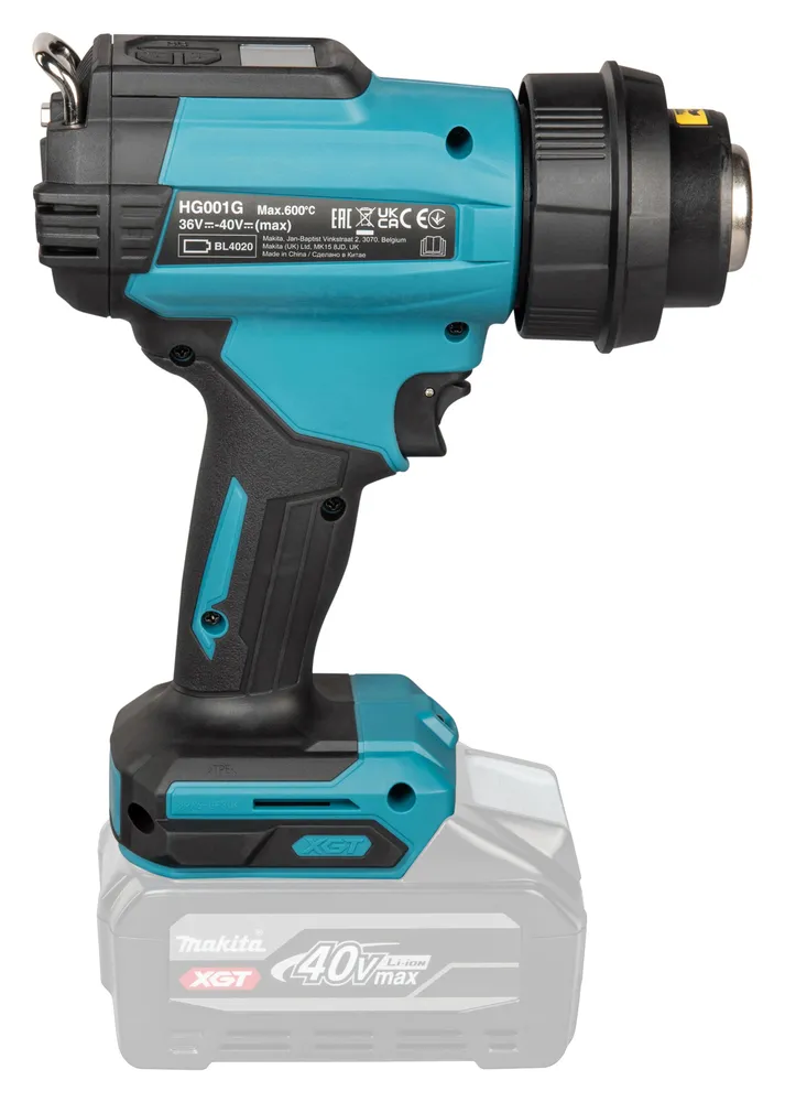 Makita аккумуляторный термофен XGT HG001GZ02, без аккумулятора и зарядного устройства